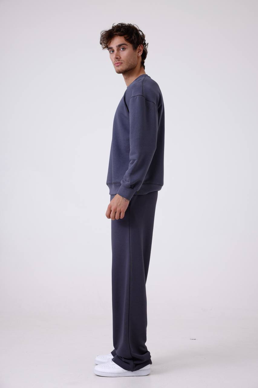 Unisex Baggy Fit Oversize Sweatshirt & Jogger Set - Heavyweight Tracksuit